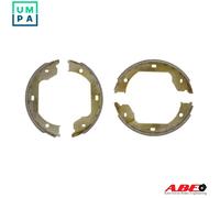 ABE Handbrake Shoes CRB006ABE Rear Axle BMW: 3 Convertible, 3 Coupe, 5 Saloon, VOLKSWAGEN: Transporter 5, Touareg I