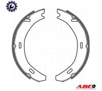 BRAKE SHOE SET PARKING BRAKE CRM002ABE FOR MERCEDES-BENZ M119.971/981 4.2L 8cyl