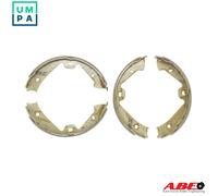 BRAKE SHOE SET PARKING BRAKE CRW001ABE FOR PORSCHE M 05.9E/MCN.RB 3.0L 6cyl