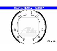 ATE 03.0137-0397.2 Handbrake shoes