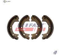 FAST FT30024 Handbrake shoes
