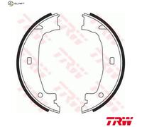 TRW GS8432 Handbrake shoes