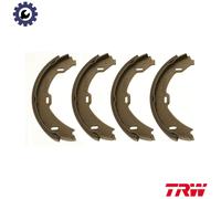 BRAKE SHOE SET PARKING BRAKE GS8482 FOR MERCEDES-BENZ OM 648.960 3.2L 6cyl 5.0L