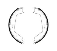 TRW GS8674 Handbrake shoes