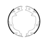 TRW GS8804 Handbrake shoes