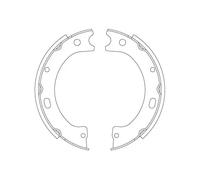 2x ✅Fits TRW GS8805 Brake Shoe Set, parking brake GS8805 As part of ⭐UK Seller⭐