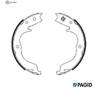 Pagid Brake Shoe Set H1683N - Parking Brake for Mitsubishi Outlander/II Grandis 2.0L