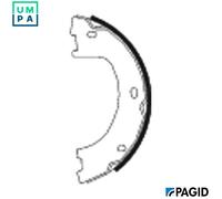 PAGID H1690N Handbrake shoes