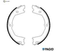 BRAKE SHOE SET PARKING BRAKE H1754N FOR IVECO DAILY/Platform/Chassis/Van/VI 3.0L