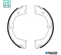 BRAKE SHOE SET PARKING BRAKE H1754N FOR IVECO DAILY/Platform/Chassis/Van/VI 3.0L
