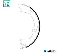 BRAKE SHOE SET PARKING BRAKE H1834N FOR HYUNDAI GRAND/SANTA/FÉ EQUUS KIA 2.4L