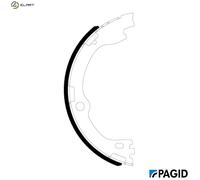 BRAKE SHOE SET PARKING BRAKE H1849N FOR KIA D4HB 2.2L D4HA 2.0L 4cyl SORENTO III