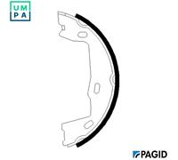 BRAKE SHOE SET PARKING BRAKE H8540N FOR SAAB OPEL VECTRA/Hatchback KADETT 2.0L