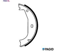 PAGID H8895N Handbrake shoes