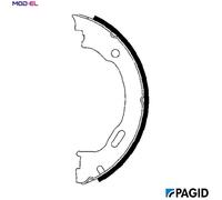 BRAKE SHOE SET PARKING BRAKE H9465N FOR DODGE MERCEDES-BENZ LANCIA 3.6L 6cyl