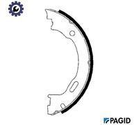 BRAKE SHOE SET PARKING BRAKE H9465N FOR DODGE MERCEDES-BENZ LANCIA 3.6L 6cyl