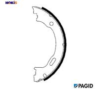 BRAKE SHOE SET PARKING BRAKE H9465N FOR DODGE MERCEDES-BENZ LANCIA 3.6L 6cyl