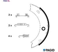 PAGID H9470N Handbrake shoes