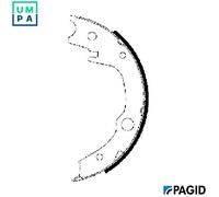 BRAKE SHOE SET PARKING BRAKE H9750N FOR TOYOTA YARIS/VERSO/VAN COROLLA/Verso