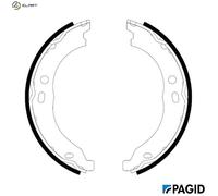 PAGID H9925N Handbrake shoes