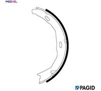 BRAKE SHOE SET PARKING BRAKE H9935N FOR MERCEDES-BENZ OM646.811/812 2.1L 4cyl