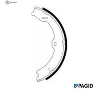 PAGID H9940N Handbrake shoes