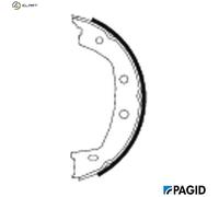 PAGID H9980N Handbrake shoes