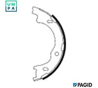 PAGID H9995N Handbrake shoes