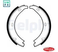 Delphi LS1371 Rear Axle Brake Shoes Set For Chrysler Mercedes Porsche Genuine OE