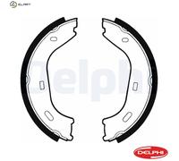 Brake Shoe Set, parking brake LS1372 DELPHI for MERCEDES-BENZ HECKFLOSSE /8 SL