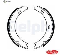 BRAKE SHOE SET PARKING BRAKE LS1637 FOR MERCEDES-BENZ M119.971/981 4.2L 8cyl