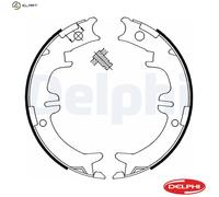 BRAKE SHOE SET PARKING BRAKE LS1892 FOR MITSUBISHI PAJERO/SPORT/III MONTERO 2.4L