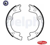Delphi LS2012 Rear Axle Brake Shoes Set For Hyundai KIA 583501HA00 Genuine OE