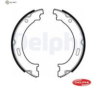 DELPHI LS2041 Handbrake shoes