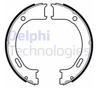 Brake Shoe Set, parking brake LS2076 DELPHI for JEEP CHEROKEE