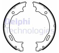 Brake Shoe Set, parking brake LS2077 DELPHI for CHRYSLER LANCIA