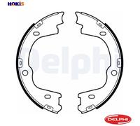 Rear Parking Brake Brake Shoe Set Delphi LS2086 Fits Hyundai iLoad i800
