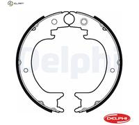 Brake Shoe Set, parking brake LS2121 DELPHI for SUBARU LEXUS