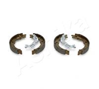 Brake Shoe Set, parking brake Rear Axle 55-0W-W04 ASHIKA for DAEWOO CHEVROLET