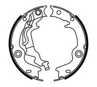 Brake Shoe Set, parking brake Rear Axle C00525ABE ABE for KIA HYUNDAI