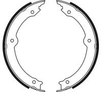 Brake Shoe Set, parking brake Rear Axle C02085ABE ABE for TOYOTA