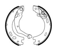 Brake Shoe Set, parking brake Rear Axle CRI000ABE ABE for LAND ROVER