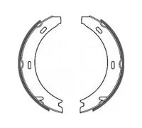 ABE CRM001ABE Handbrake shoes