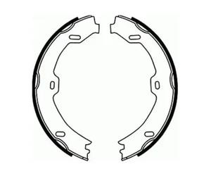 Brake Shoe Set, parking brake Rear Axle CRM007ABE ABE for MERCEDES-BENZ MAYBACH