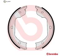 Brake Shoe Set, parking brake S 06 511 BREMBO for BMW VW ROLLS-ROYCE ALPINA