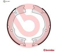 Brembo Brake Shoe Set S 30 526 – Parking Brake Shoes for Hyundai, Kia, Ssangyong