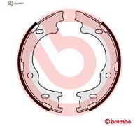 Brembo S30529 Brake Shoes for Hand Brake, Black | Compatible with: Hyundai i30, i30, i30 Coupe, i30 Estate, i30 Estate, ix35, TUCSON, Kia CEE'D, CEE'D Hatchback