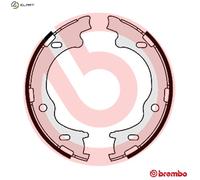 Brake Shoe Set, parking brake S 30 529 BREMBO for HYUNDAI KIA