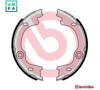 Brake Shoe Set, parking brake S 30 545 BREMBO for KIA CARENS III MPV