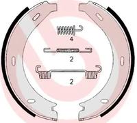 BRAKE SHOE SET PARKING BRAKE FOR MERCEDES-BENZ VITO/Bus/Van OM601.942 2.3L 4cyl